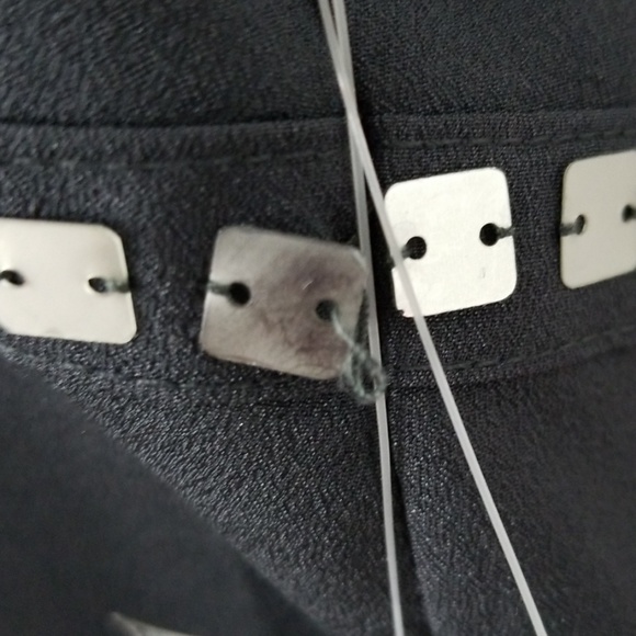 KENSIE Crepe Tank with Square Beads NWT - Picture 7 of 8